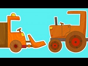 Машинки - сериал для мальчиков. Мультики про машинки - Трактор