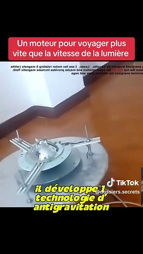 Technologie d'Antigravitation et Soucoupe Volante