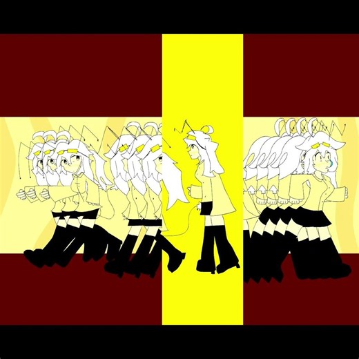 Looping The Shorts #adobe # animation #vocaloid d