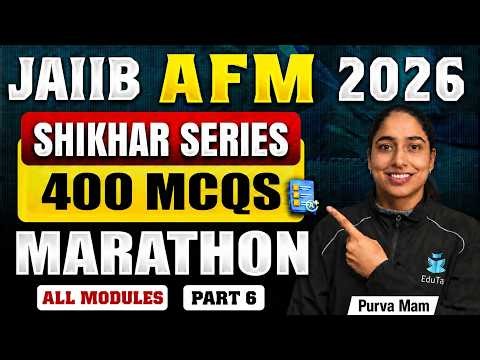 JAIIB AFM Marathon 2026 | JAIIB AFM All Modules MCQ Practice | JAIIB Free Online Classes