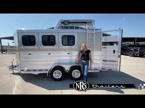New 2021 CM Renegade 3 Horse Bumper Pull Trailer