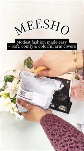 Modest fashion made easy – Soft, comfy & colorful arm covers ‪@Meesho‬