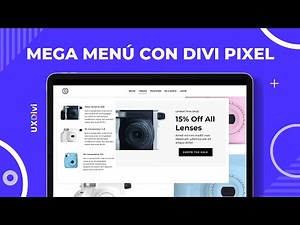 🔥TUTORIAL DIVI: MEGA MENÚ personalizado para eCommerce con Divi Pixel ✅