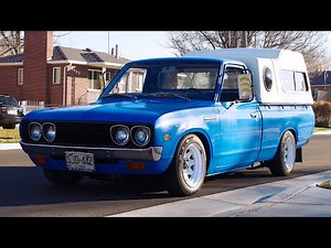 We Built a Custom Exhaust System for our KA24DE Swapped Datsun 620!