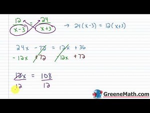 Algebra 1 Lesson #49 How to Solve Applications of Rational Expressions