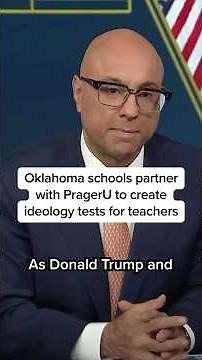 Oklahoma schools partner with PragerU to create ideology tests for teachers