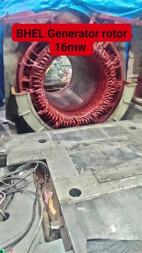 Rohit Kumar on Instagram: "BHEL generator rotor 16MW"