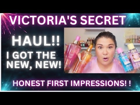 Victoria’s Secret HAUL 😍 Throwbacks Are BACK + New Summer Scents From PINK!