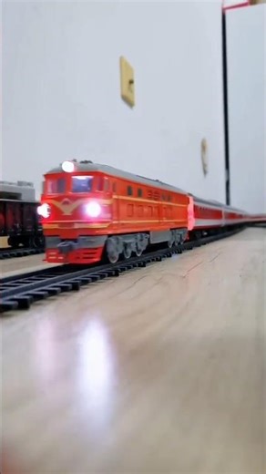 Mini 🔥RC train Red colour and running super fast🔥RC DC remote control #shorts #rccars#mrtoysupdate