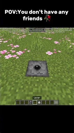 Pov:You don't have any friends 🥀#minecraft #minecraftgameplay #minecraftgaming #sapixcraft