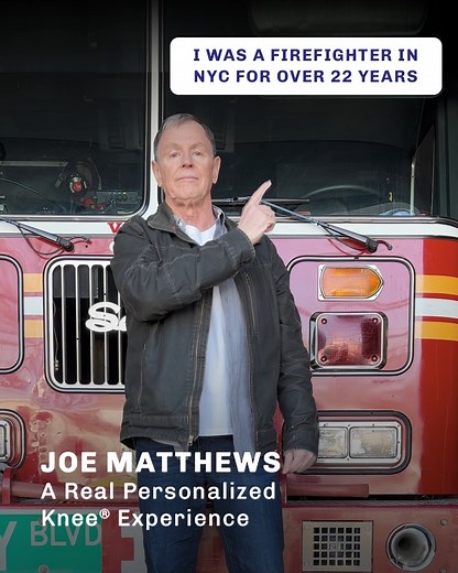 Joe’s knees couldn’t take the heat. For him, getting a knee...