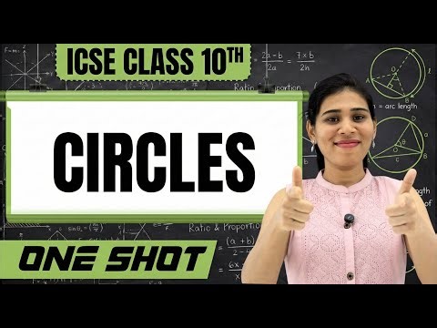 Circles – ICSE Class 10 | Angle & Cyclic Properties | One-Shot Boards 2026