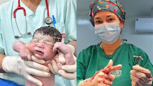 This newborn baby in Brazil came out holding mom’s contraceptive device, leaves doctors shocked