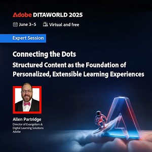 Join us at Adobe be DITAWORLD 2025 to discover how structured content...