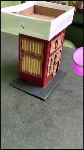 This Tiny Cardboard House Glows 😲🏠