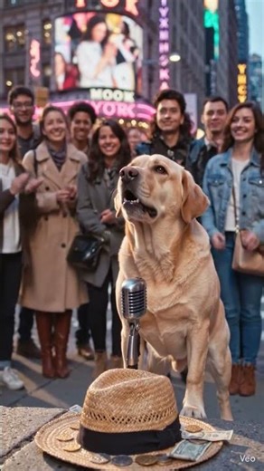 Homeless Dog Sings on the Street… What Happens Next Will Melt Your Heart 🐶🎤❤️