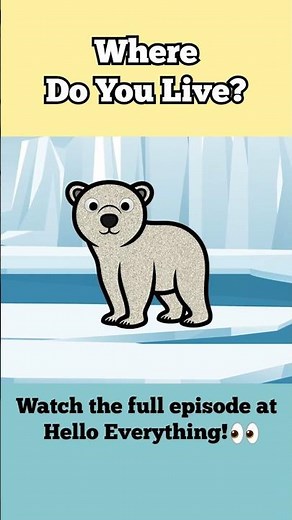 Where Do You Live? | Wild Animals | Learn Animal Names and Habitats