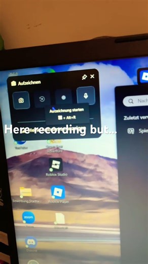 This is how recording on Laptop🎥✅