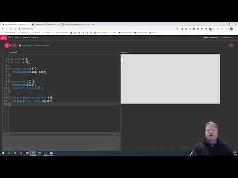 CS20 - Projectile Motion p5.js (Part 1)