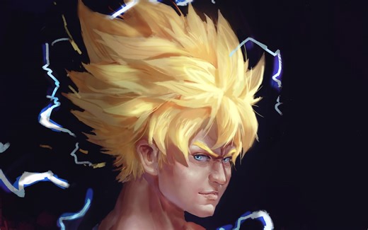 教学！龙珠斗士Z 黄悟空（超赛悟空，GOKU） 连段教学（带指令） DBFZ