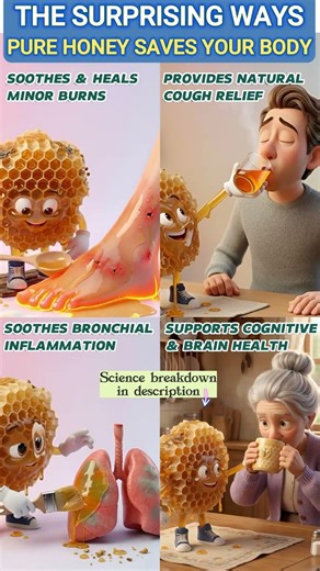 4 Surprising Ways Pure Honey HEALS Your Body 🍯