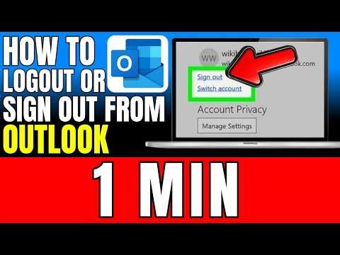 Logout Or Sign-Out From Outlook 2026 (Fast And Easy)