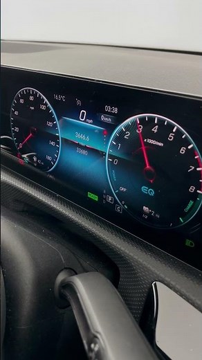 A250e Hybrid Mercedes Benz detailed starting