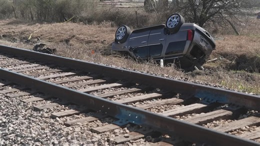 Driver killed after SUV collides with train in North Texas, officials say