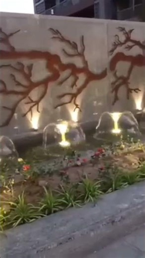 fountain and waterfall designing