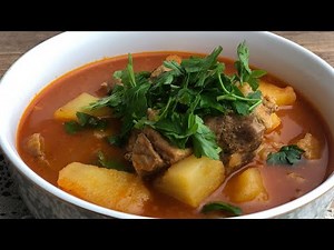 Original Turkish Style Stew Recipe. Legendary Stew Meal.