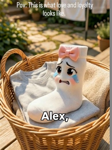 Socks Love Story Part 1. Will it be a happy ending? watch part 2 for that. #lovestory❤️ #socks #ai #reels #fyp