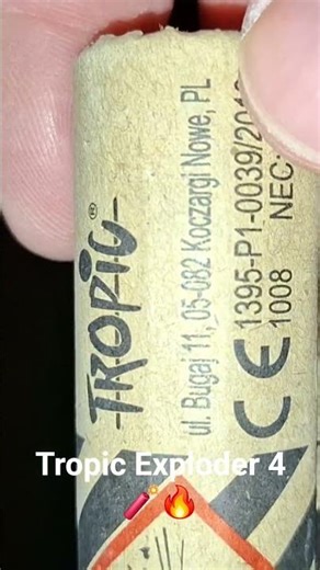 Nächster Test für euch, Tropic Exploder 4 in P1 mit 4,5 Gramm 🧨🔥