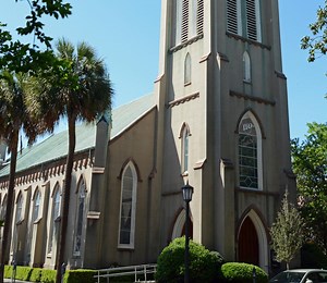 Saint John's Episcopal Church in Savannah, USA