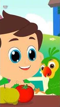 मैं तोता मैं तोता, Talking Parrot Main Tota #kidsrhymes #youtube #ytshorts #fun #maintota #viral