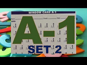 A-1 | DD CARD PRACTICE | SET 2 | WINDOW CARD