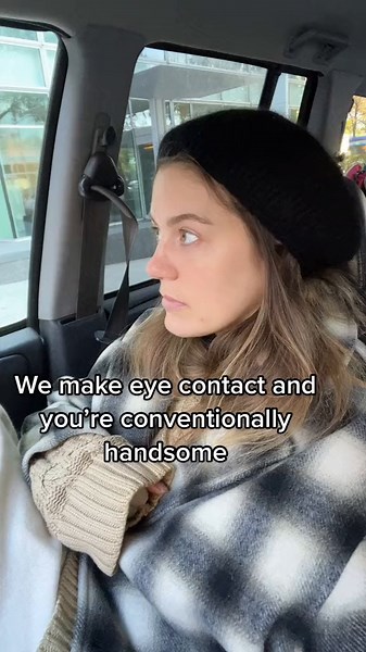 Feeling Relaxed in the Backseat: A Casual Moment