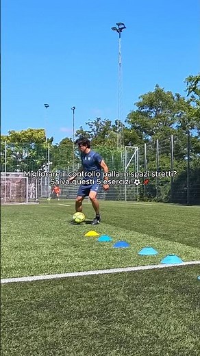 5 esercizi per migliorare il controllo palla ⚽ #allenamento #controllopalla #calcio #migliorarsi