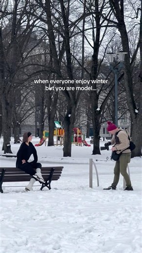 WINTER MODEL SHOOT🌬️😍 #modeling #model #modelshoot #photoshoot #modellife