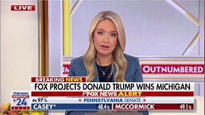 134K views · 8.5K reactions |  BREAKING NEWS: Fox News can call the state of Michigan for Donald J. Trump, making him one state closer to sweeping the seven swing states. Arizona and Nevada are still outstanding. Also, House Speaker Mike Johnson tells me: "We are tracking all outstanding races. I am confident we are going to keep the House majority." As votes are still being counted, stay tuned to learn the partisan make-up of the House! ⬇️ | Kayleigh McEnany | Facebook