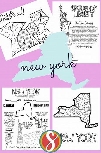 Free New York Coloring Pages — Stevie Doodles