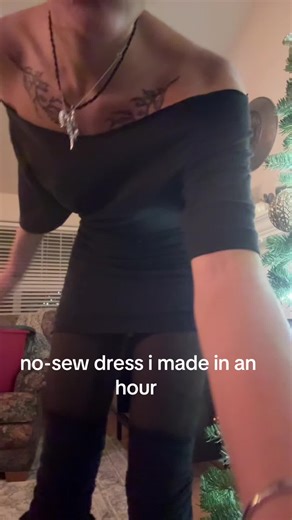 DIY No-Sew Dress: Quick Fashion Project