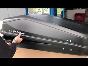 Μπαγκαζιέρα Roof Box Junior Easy 420lt Black www.carner.gr