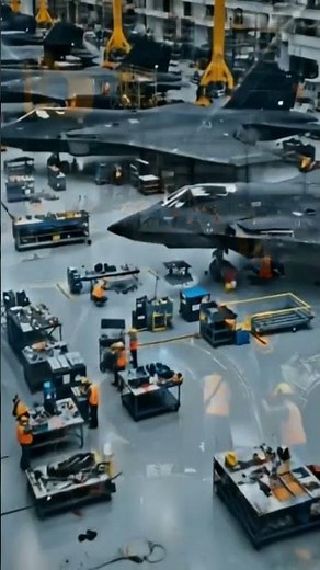 Inside The Secret B-2 Spirit Bomber Assembly Line | Rare Drone Shot #B2Spirit#AirForce
