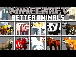 Minecraft: Better Animal Models - Minecraft Mods | Minecraft Java Edition 1.19.2 PC (No Commentary).