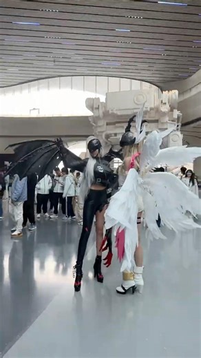 Lady Devimon VS Angewomon #anime #game #fyp #digimon #cosplay #cosplayer #girl #cosplaygirl