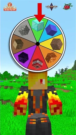 Minecraft, but Likes Will Change the Block I Have to Tap #shorts