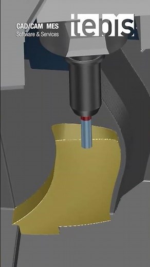 Multi-Axis Trochoidal Milling (Tebis CAM)