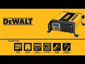 ⚡ DEWALT DXAEPI1000 – Reliable Power Anywhere? Full Review & Test!