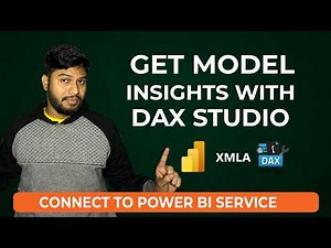 Connect DAX Studio to Power BI Service using XMLA | Performance Tips [Hindi]