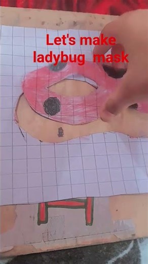 # lady bug mask